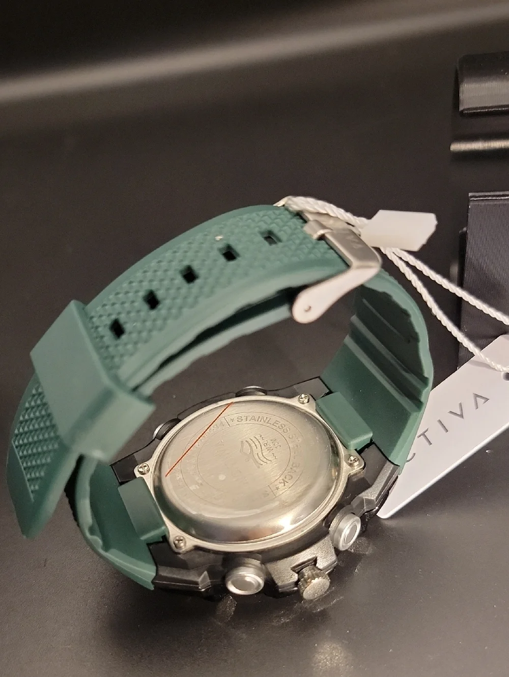 NWT ACW8092-002 Activa X Invicta Digital Multi Men's Watch - 55mm Green Silicone